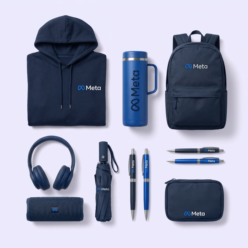 Custom logo merchandise for corporate customers